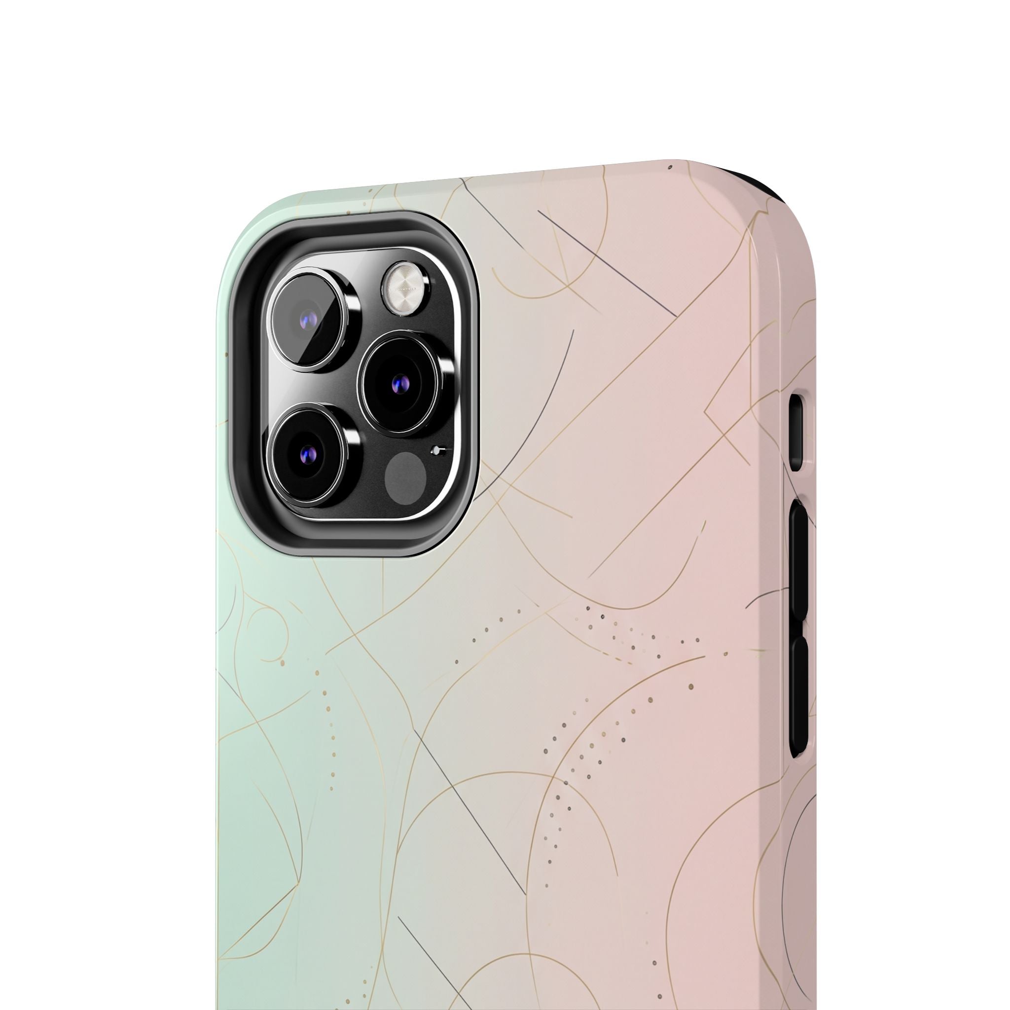 Pastel Swirl Tough Phone Case — Protective Gradient Phone Cover