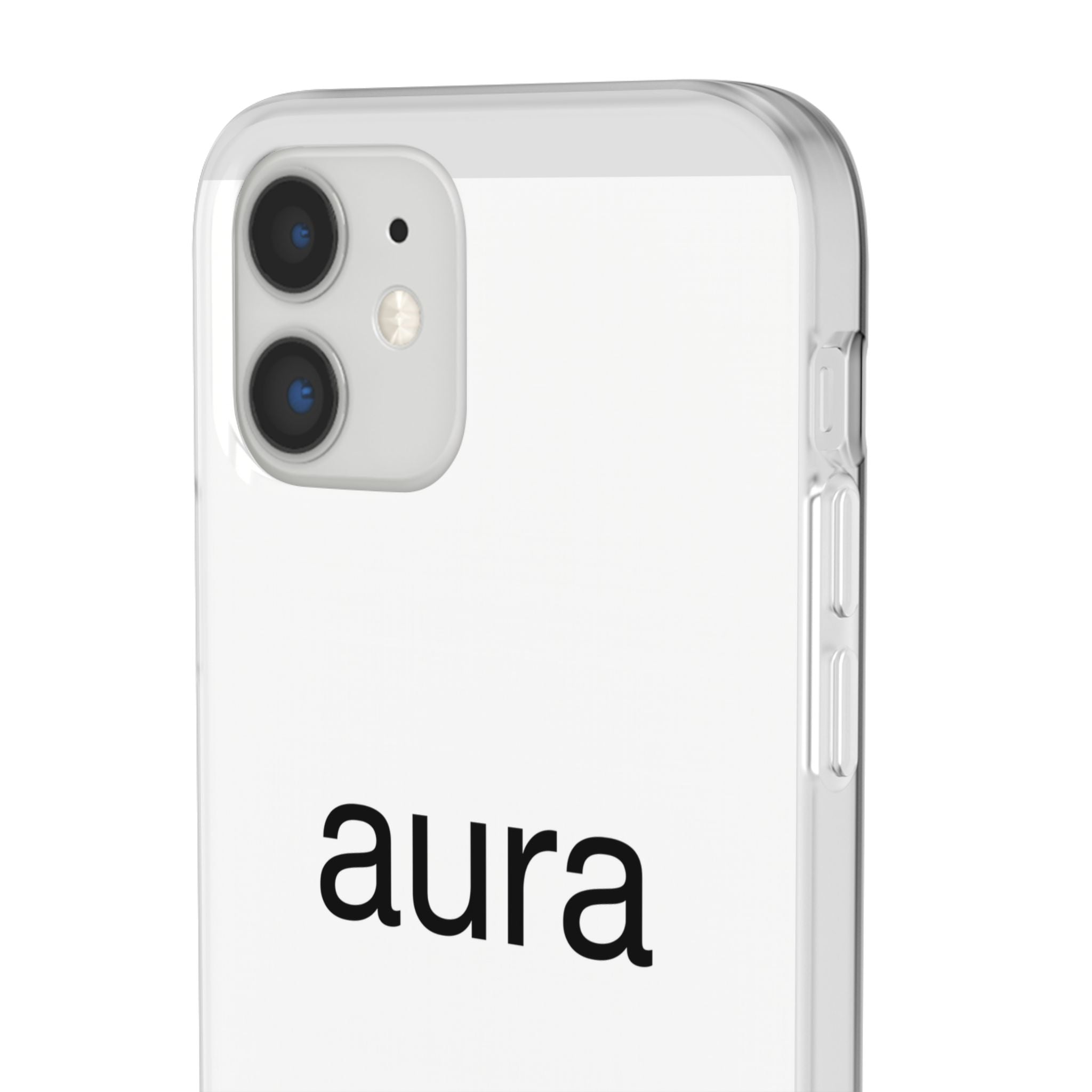 Aura Clear Flexi Phone Case — Minimalist Protective Phone Cover