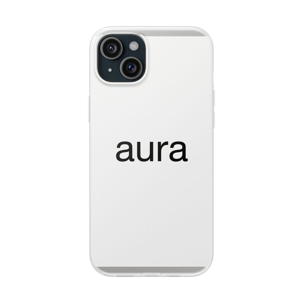 Aura Clear Flexi Phone Case — Minimalist Protective Phone Cover