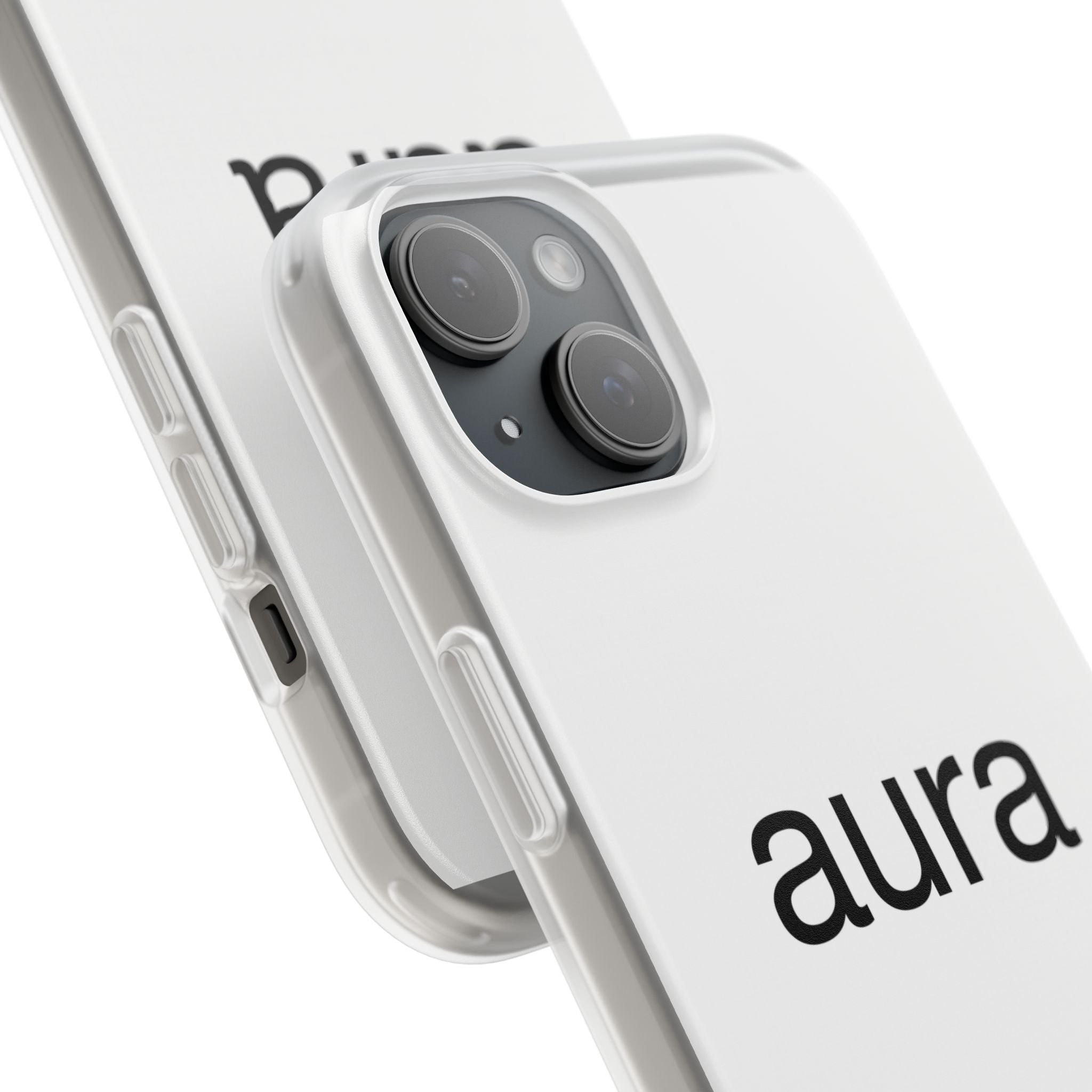 Aura Clear Flexi Phone Case — Minimalist Protective Phone Cover