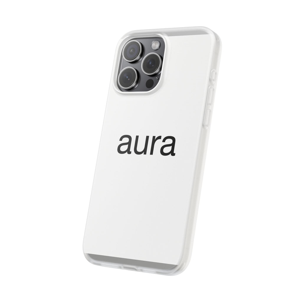 Aura Clear Flexi Phone Case — Minimalist Protective Phone Cover