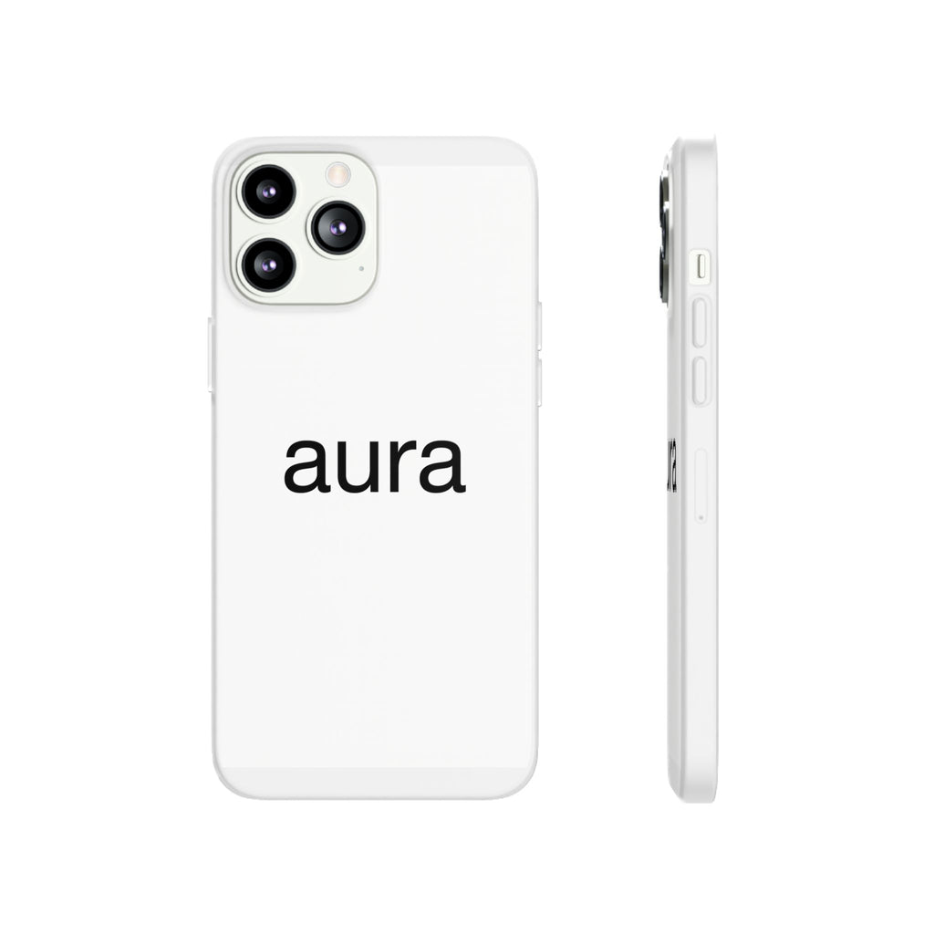Aura Clear Flexi Phone Case — Minimalist Protective Phone Cover