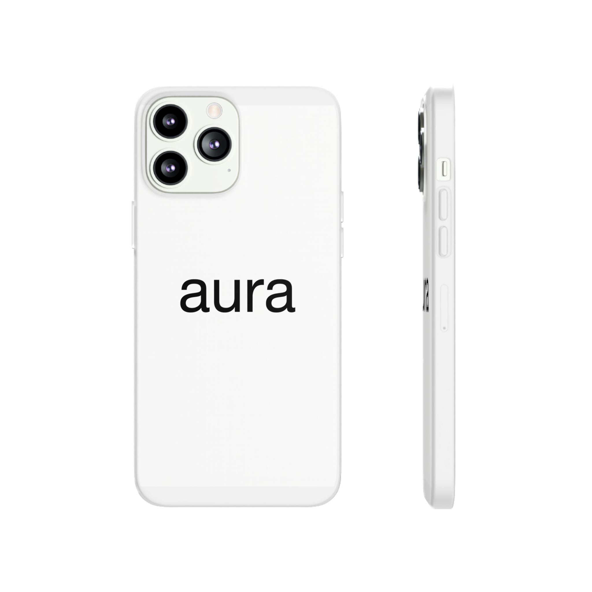 Aura Clear Flexi Phone Case — Minimalist Protective Phone Cover