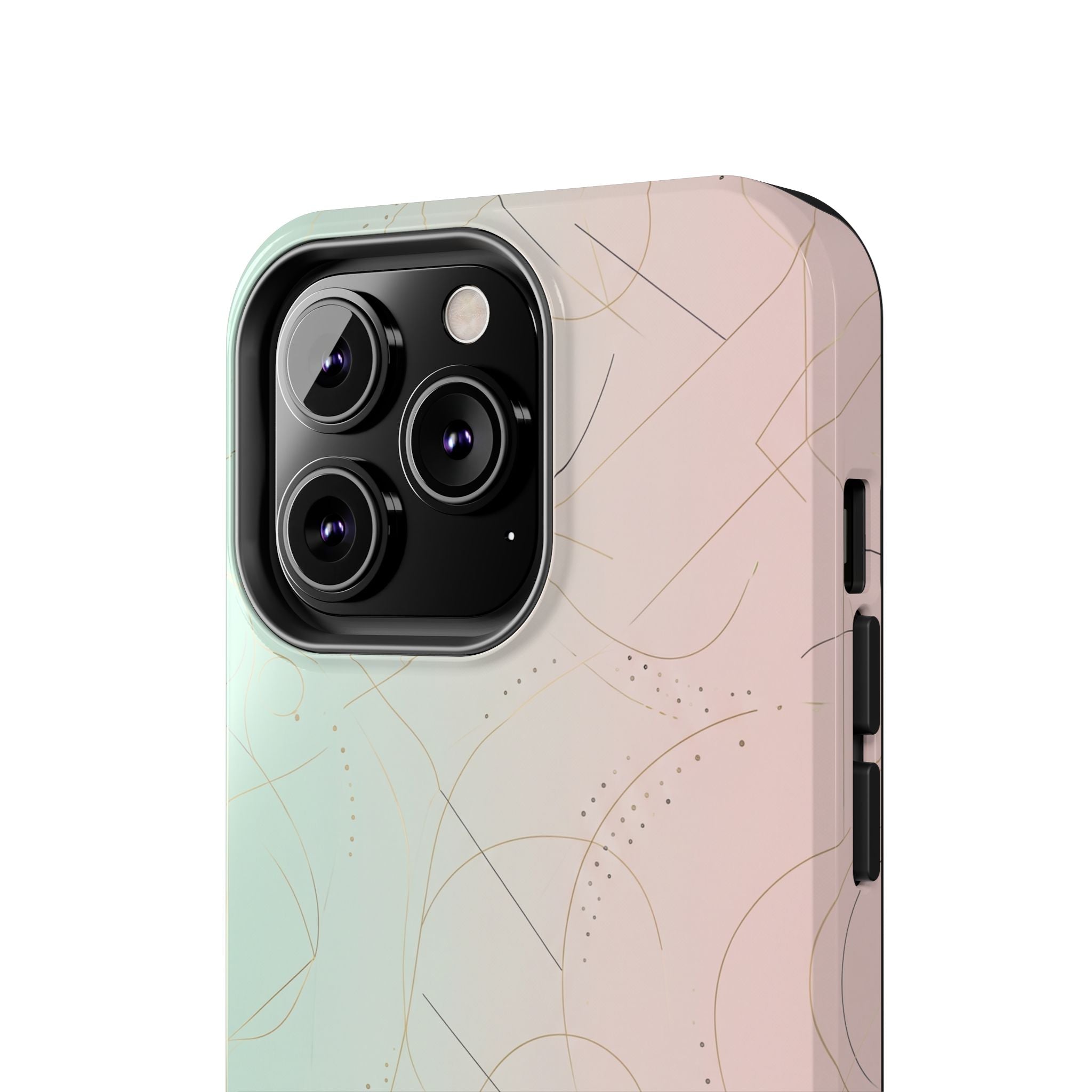 Pastel Swirl Tough Phone Case — Protective Gradient Phone Cover