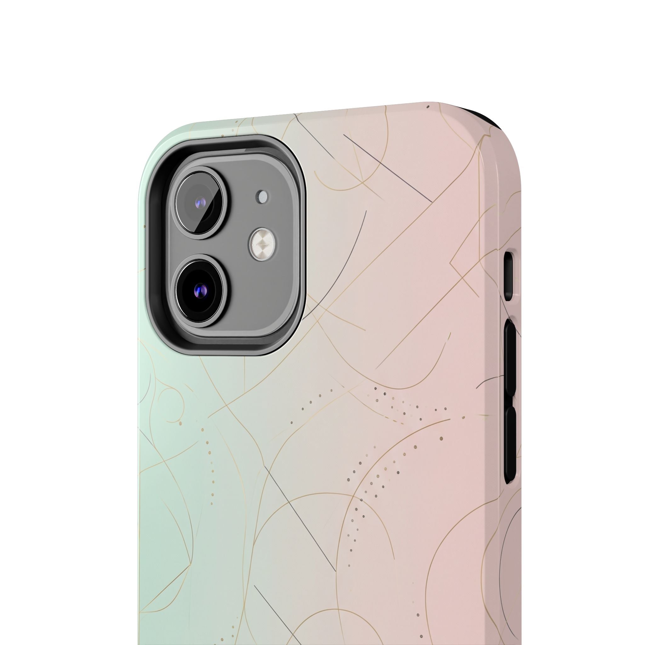 Pastel Swirl Tough Phone Case — Protective Gradient Phone Cover