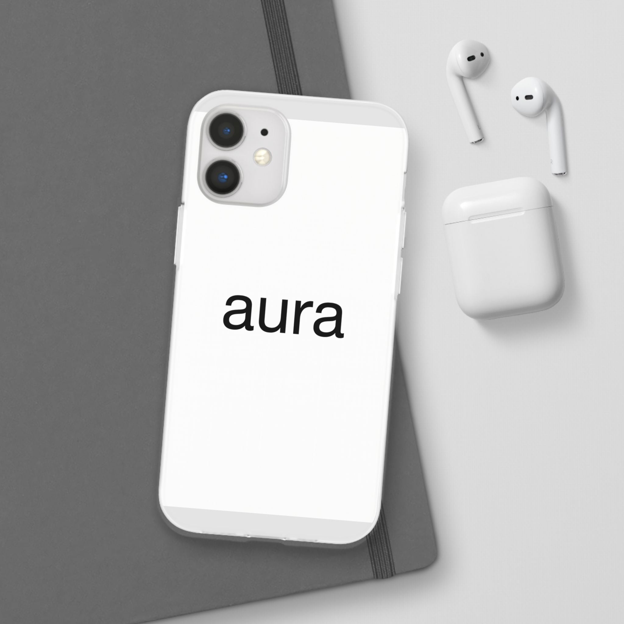 Aura Clear Flexi Phone Case — Minimalist Protective Phone Cover