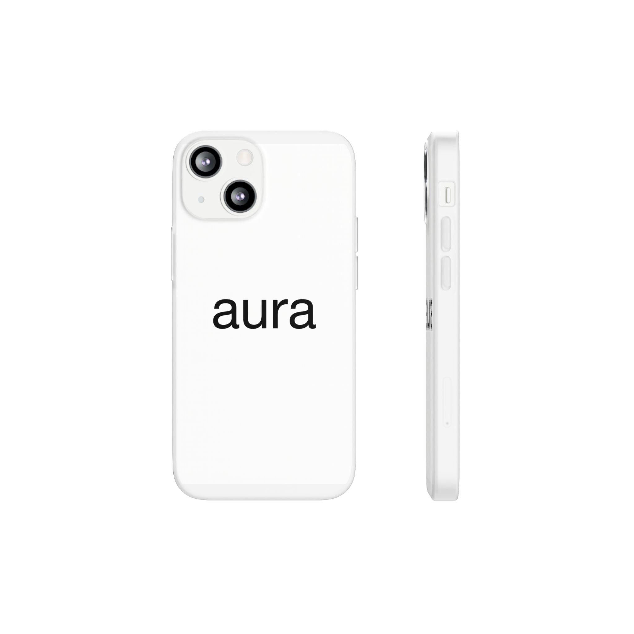 Aura Clear Flexi Phone Case — Minimalist Protective Phone Cover