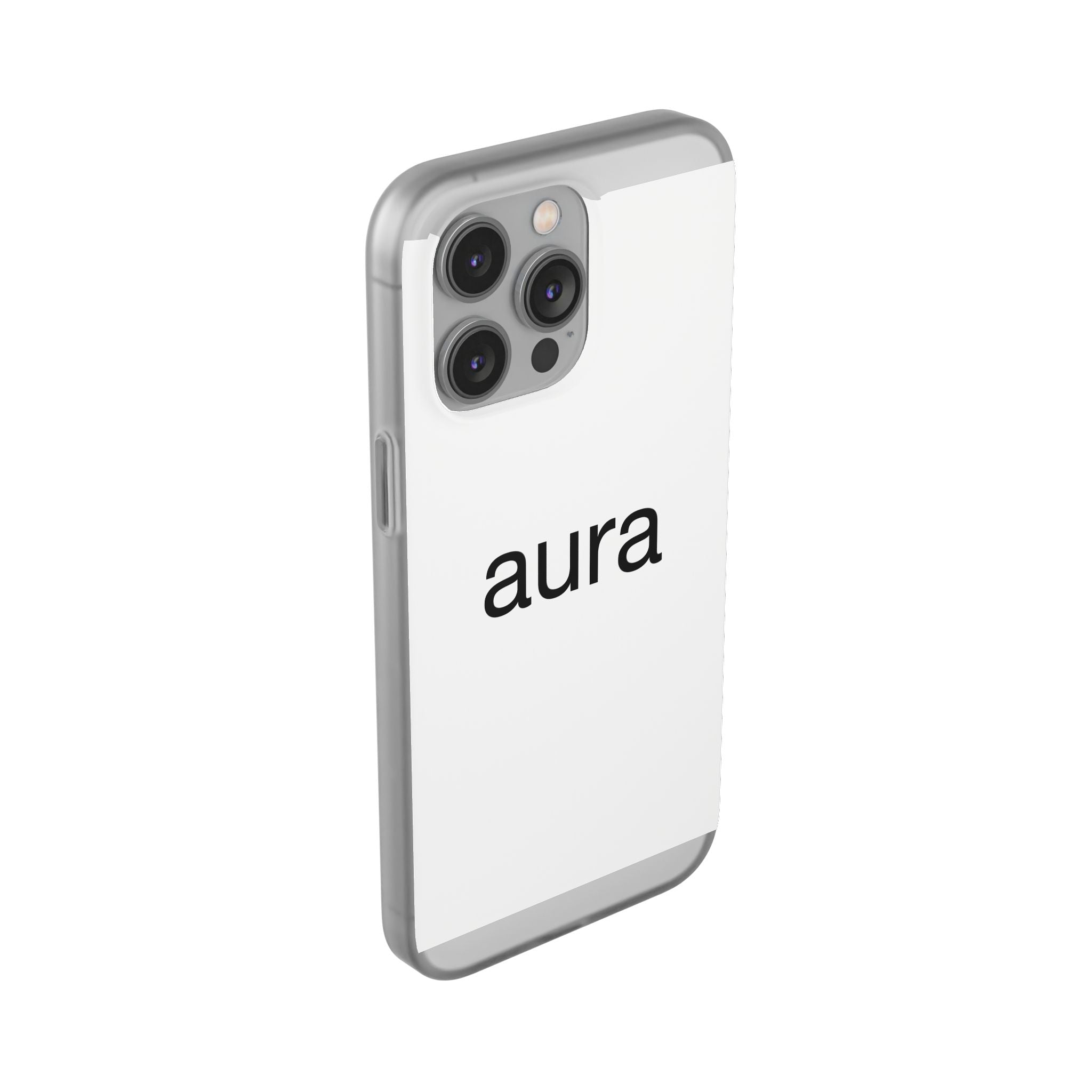 Aura Clear Flexi Phone Case — Minimalist Protective Phone Cover