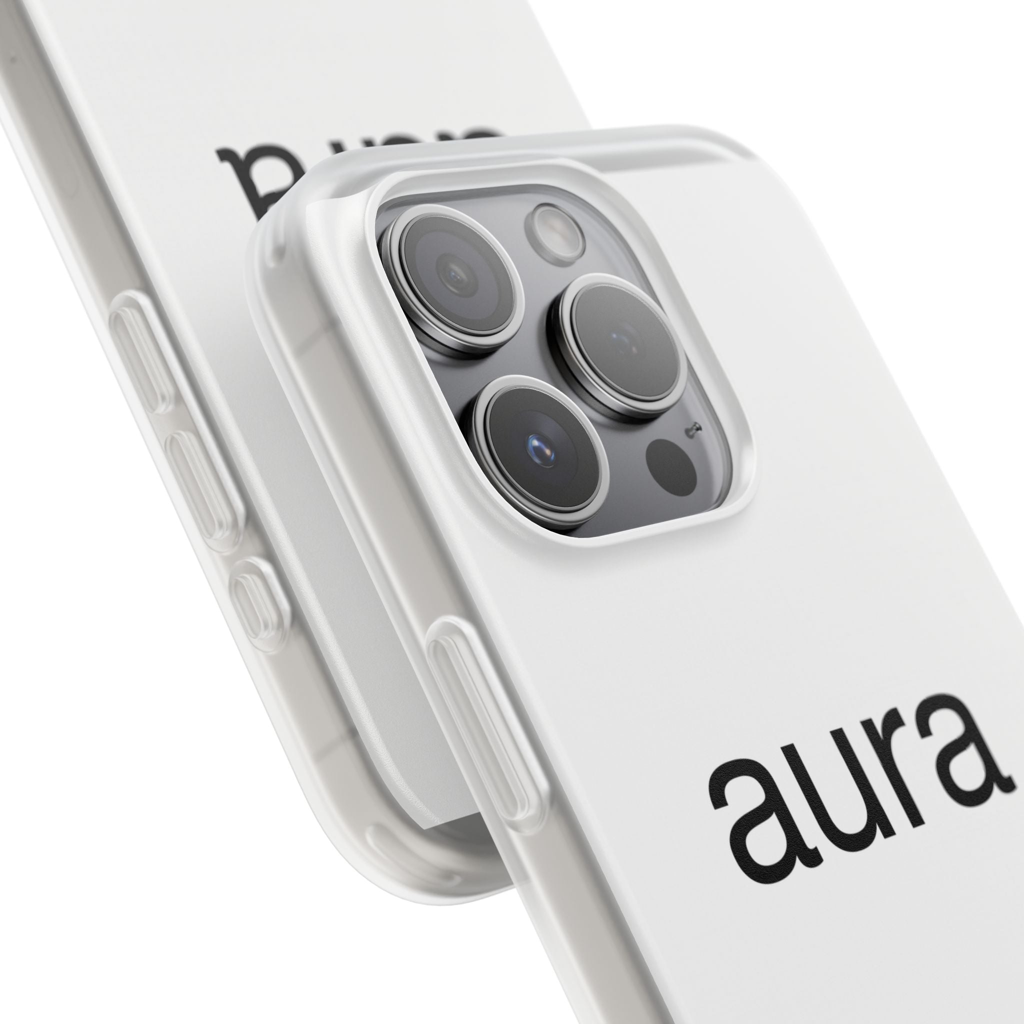 Aura Clear Flexi Phone Case — Minimalist Protective Phone Cover