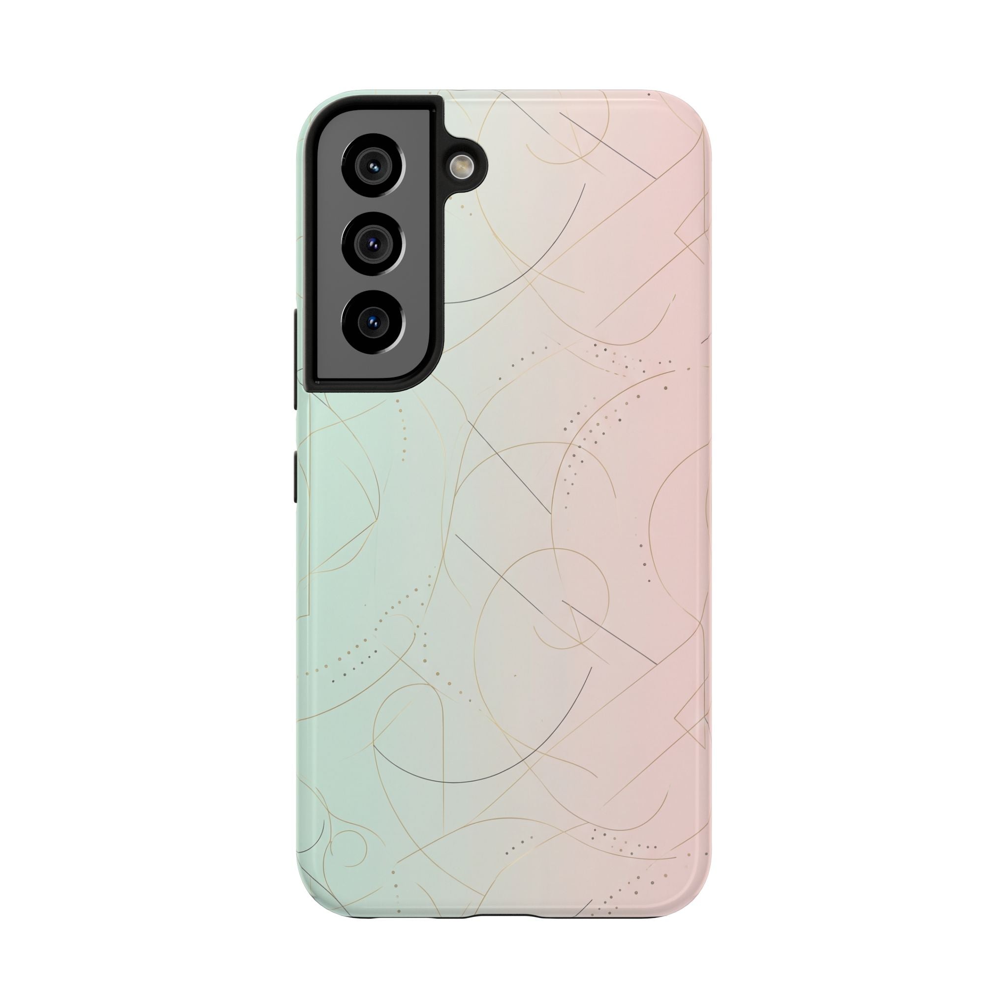 Pastel Swirl Tough Phone Case — Protective Gradient Phone Cover